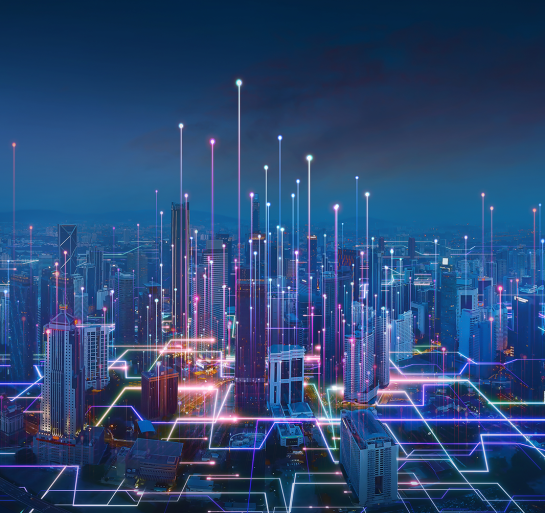 smart-city-abstract-line-dot-connect-with-gradient-line-design-big-data-connection-technology-concept-3d-render